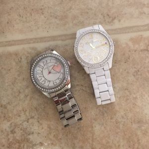 Betsy Johnson set of two watches.